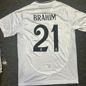 #21 BRAHIM Real Madrid 24/25 Home Champions League Version | Size Medium